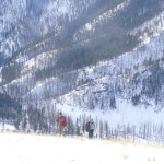 Me and Rob climbing above Rock Creek