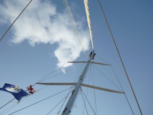 sailing panama canal crossing - shelter bay marina - on the horizon line blog