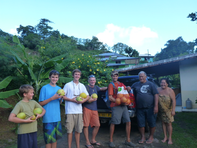 tropical fruit in the marquesas islands on the horizon line sailing and travel blog brianna randall and rob roberts