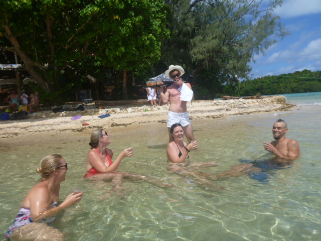 brianna randall rob roberts travel private island travel tonga beach