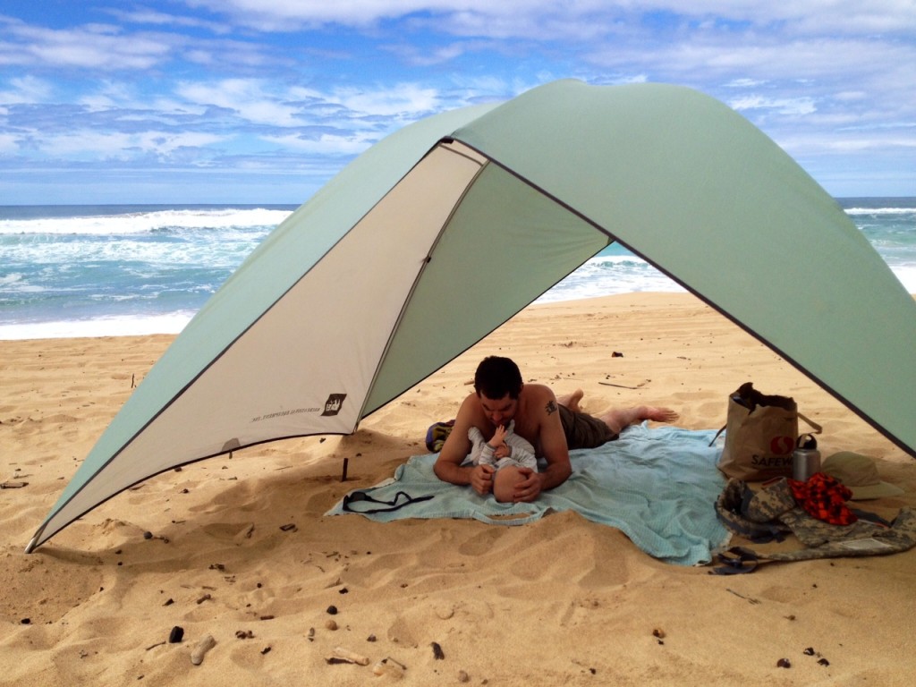 camping with kids in kauai