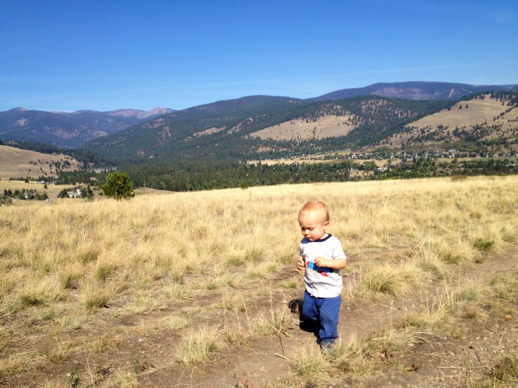 talon randall roberts hiking in missoula