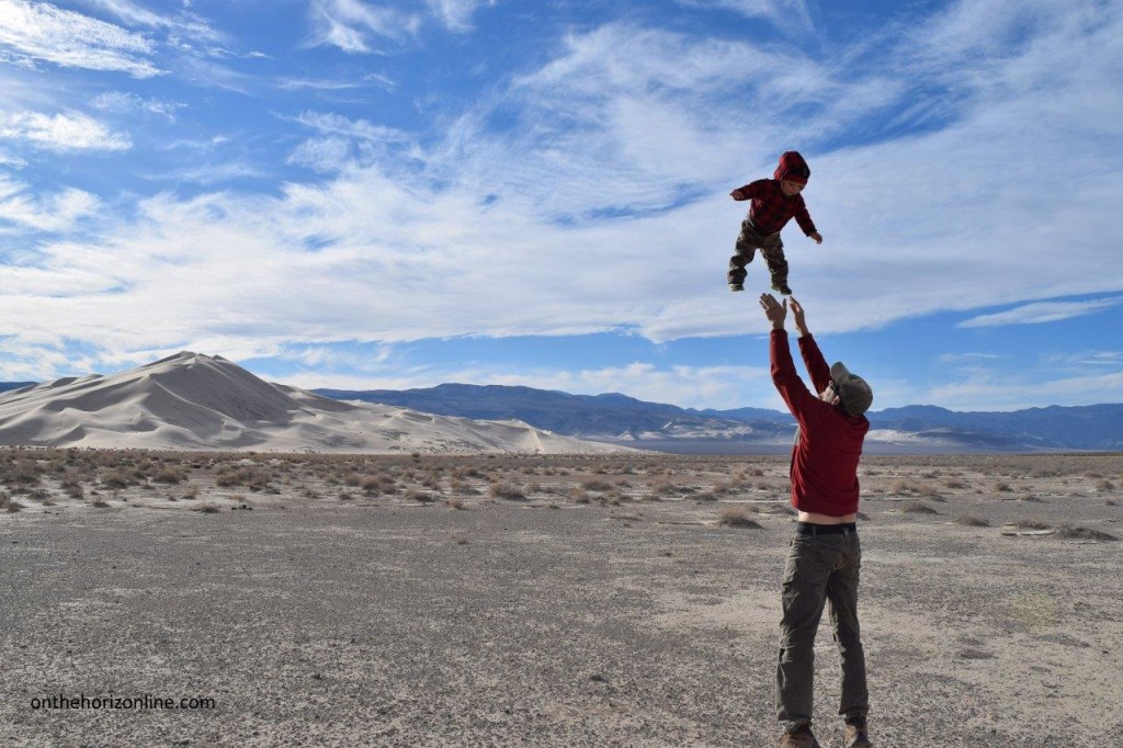 rob roberts and brianna randall - camping with a baby