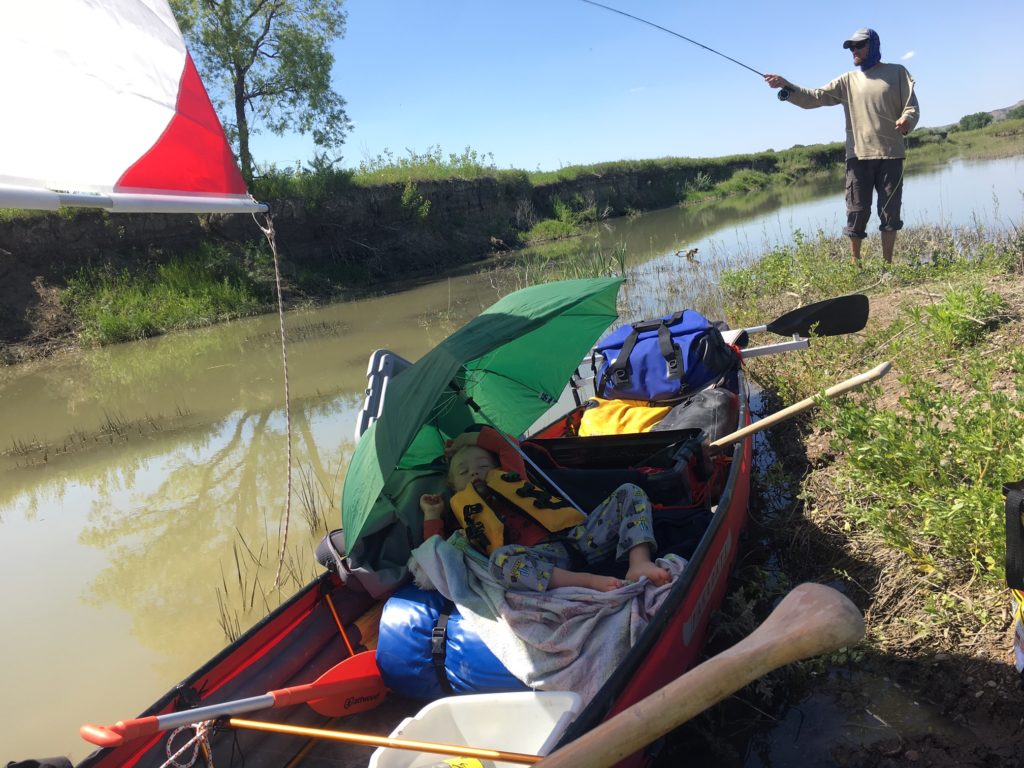 sailing canoes access back water fishing